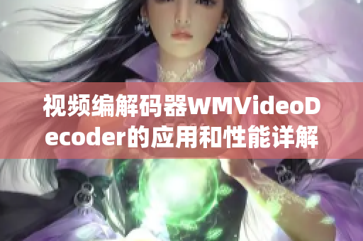 視頻編解碼器WMVideoDecoder的應(yīng)用和性能詳解(1)