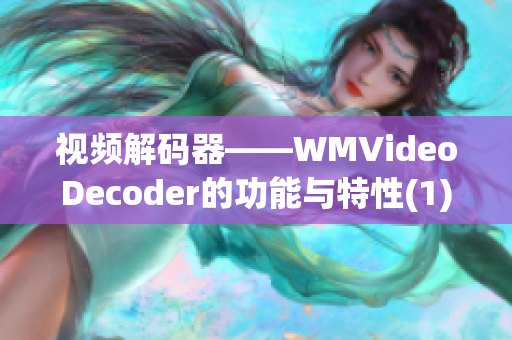 視頻解碼器——WMVideoDecoder的功能與特性(1)