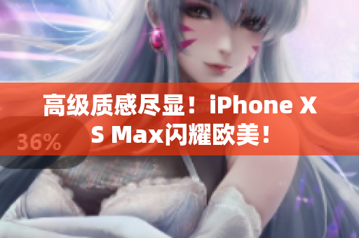 高級質(zhì)感盡顯！iPhone XS Max閃耀歐美！