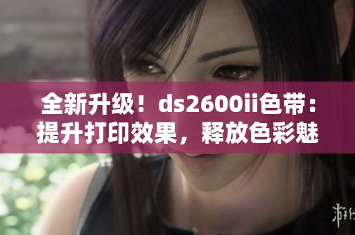 全新升級(jí)！ds2600ii色帶：提升打印效果，釋放色彩魅力！