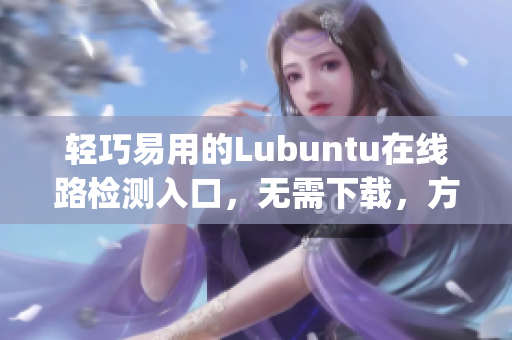 輕巧易用的Lubuntu在線路檢測入口，無需下載，方便實用(1)