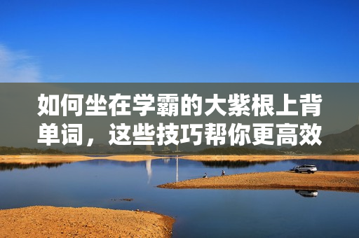 如何坐在學(xué)霸的大紫根上背單詞，這些技巧幫你更高效地背誦！