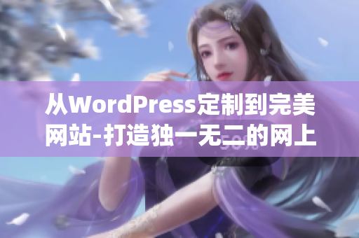 從WordPress定制到完美網(wǎng)站-打造獨(dú)一無(wú)二的網(wǎng)上樂(lè)園(1)