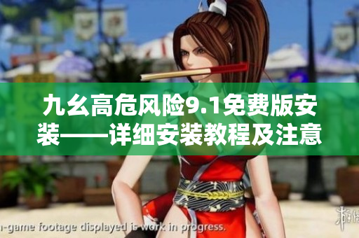 九幺高危風(fēng)險9.1免費版安裝——詳細(xì)安裝教程及注意事項
