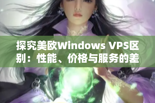 探究美歐Windows VPS區(qū)別：性能、價格與服務的差異
