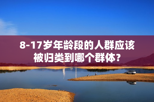 8-17歲年齡段的人群應(yīng)該被歸類到哪個(gè)群體？