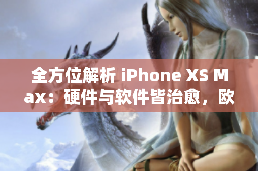 全方位解析 iPhone XS Max：硬件與軟件皆治愈，歐美高端機(jī)巔峰之作