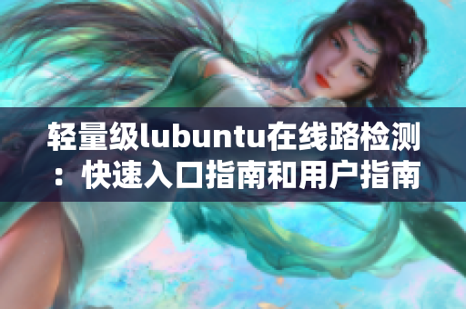 輕量級lubuntu在線路檢測：快速入口指南和用戶指南