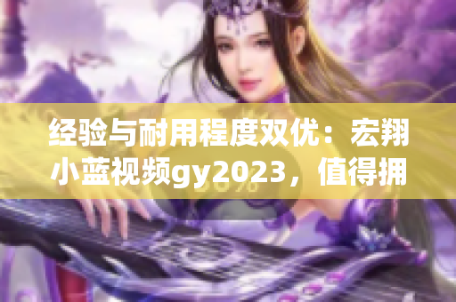 經(jīng)驗與耐用程度雙優(yōu)：宏翔小藍視頻gy2023，值得擁有