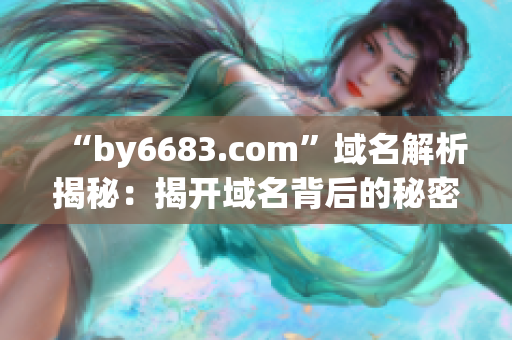 “by6683.com”域名解析揭秘：揭開域名背后的秘密(1)