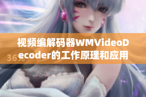 視頻編解碼器WMVideoDecoder的工作原理和應(yīng)用介紹(1)