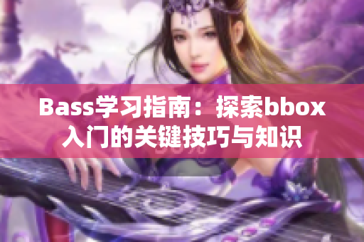 Bass學(xué)習(xí)指南：探索bbox入門的關(guān)鍵技巧與知識(shí)