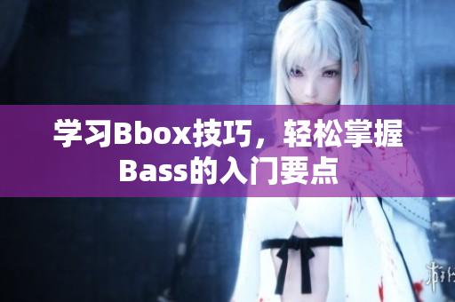 學(xué)習(xí)Bbox技巧，輕松掌握Bass的入門要點(diǎn)